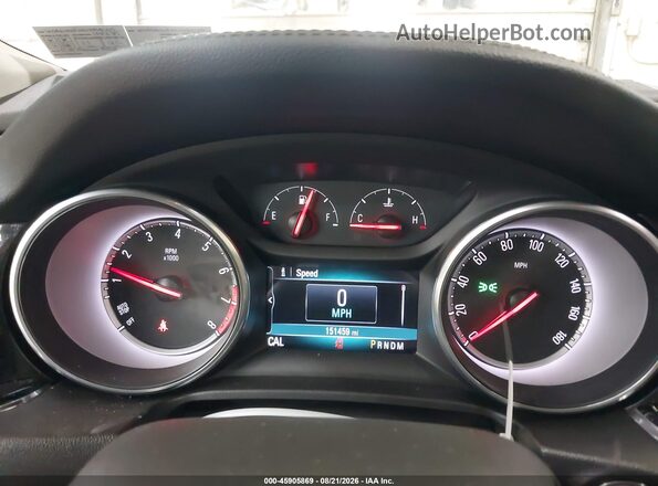 W04GM6SX0J1094130 2018 BUICK REGAL White Հետևի նստատեղերի տեսք
