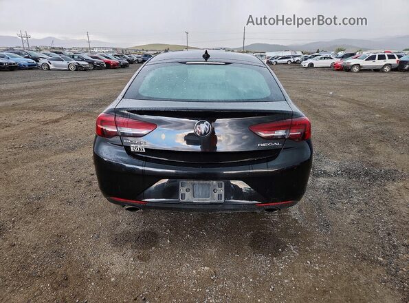 W04GP6SX1J1121231 2018 BUICK REGAL Black Vista trasera