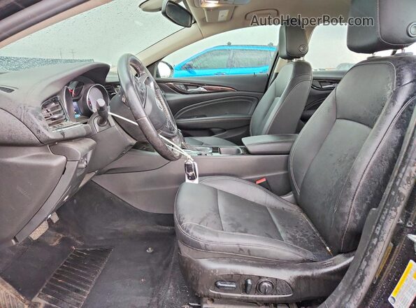 W04GP6SX1J1121231 2018 BUICK REGAL Black Vista interior delantera