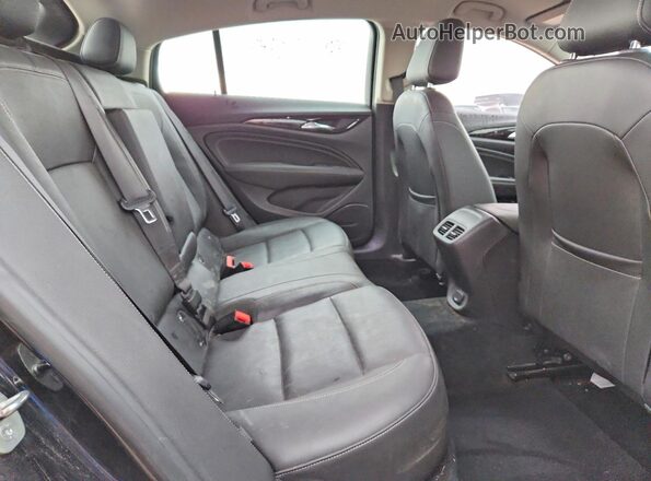 W04GP6SX1J1121231 2018 BUICK REGAL Black Vista de los asientos traseros