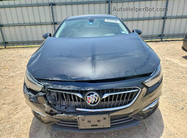 W04GP6SX6J1147369 2018 BUICK REGAL Black Դիմացի տեսք