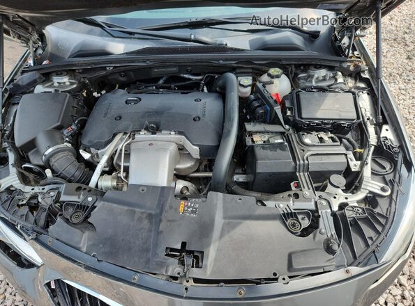 W04GP6SX8J1079656 2018 BUICK REGAL Серый Вид задней части салона