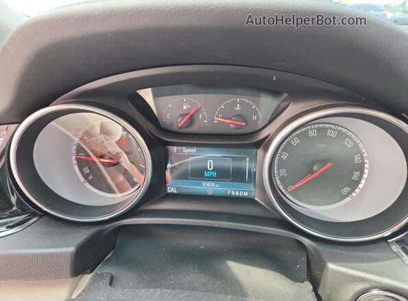 W04GP6SX8J1079656 2018 BUICK REGAL Серый Вид щитка приборов