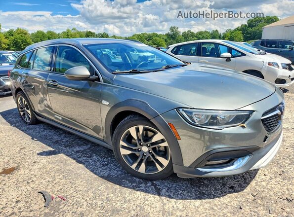 W04GU8SX7K1009605 2019 BUICK REGAL Серый Передняя правая четверть