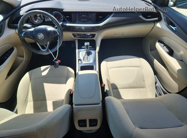 W04GU8SX7K1009605 2019 BUICK REGAL Серый Вид панели приборов