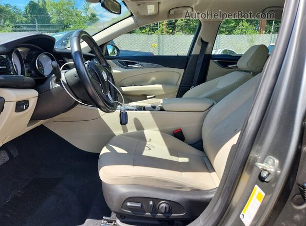 W04GU8SX7K1009605 2019 BUICK REGAL Серый Вид салона спереди