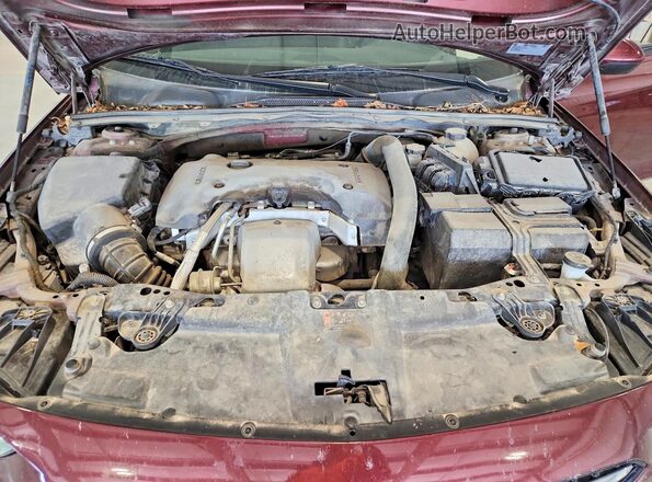 W04GV8SX6K1004859 2019 BUICK REGAL Burgundy Vista interior trasera