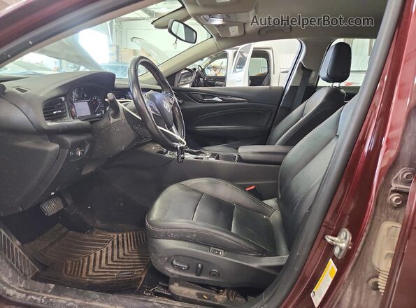 W04GV8SX6K1004859 2019 BUICK REGAL Burgundy Vista interior delantera