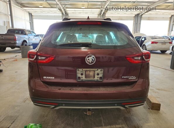 W04GV8SX6K1004859 2019 BUICK REGAL Burgundy Vista trasera