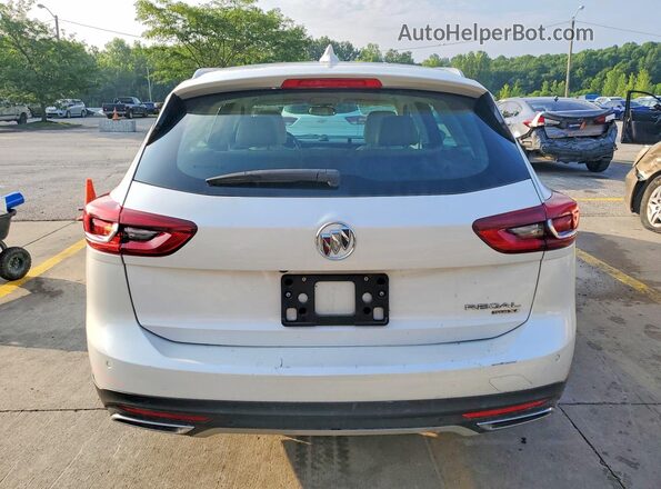 W04GV8SX9K1030646 2019 BUICK REGAL White Widok z tyłu