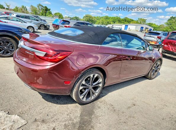 W04WH3N55KG350866 2019 BUICK CASCADA Burgundy Հետևի աջ