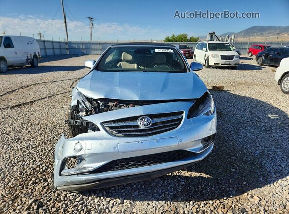 W04WH3N58HG087751 2017 BUICK CASCADA Silver Widok z przodu