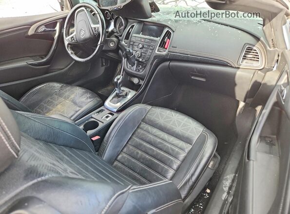 W04WT3N50GG076952 2016 BUICK CASCADA Silver Widok deski rozdzielczej