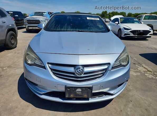 W04WT3N55GG093763 2016 BUICK CASCADA Blue Դիմացի տեսք