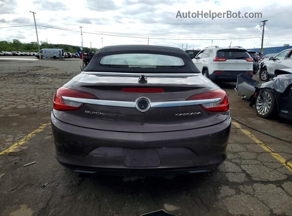 W04WT3N55GG155078 2016 BUICK CASCADA Brown Հետևի տեսք
