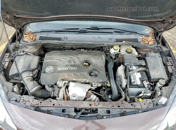 W04WT3N55GG155078 2016 BUICK CASCADA Brown Սալոնի հետևի տեսք