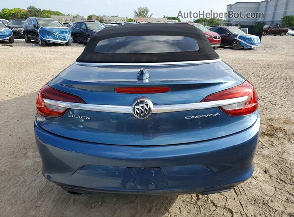 W04WT3N58GG042712 2016 BUICK CASCADA Blue Widok z tyłu