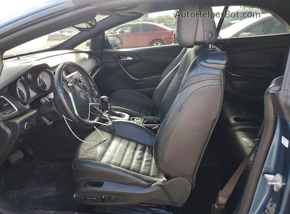 W04WT3N58GG042712 2016 BUICK CASCADA Blue Widok wnętrza z przodu