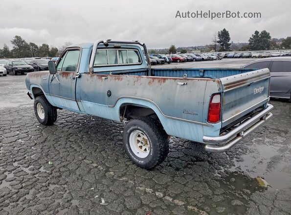 W14BE6S255820 1976 DODGE RAM Синий Задняя левая четверть