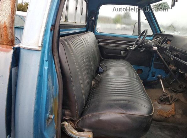 W14BE6S255820 1976 DODGE RAM Синий Вид задних сидений