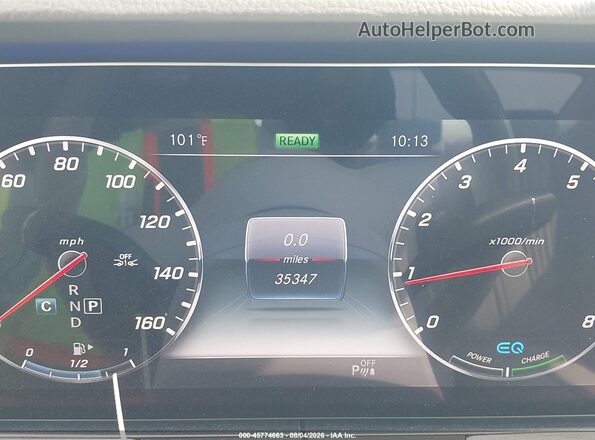 W1K2J5JB2LA075807 2020 MERCEDES-BENZ CLS-CLASS Белый Вид задних сидений