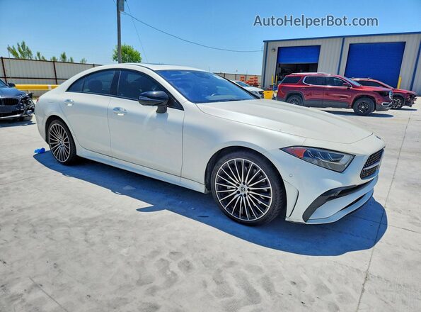 W1K2J5KB0NA106375 2022 MERCEDES-BENZ CLS-CLASS White Przód prawy