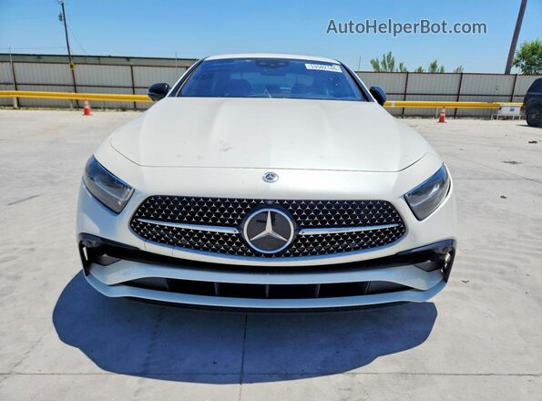 W1K2J5KB0NA106375 2022 MERCEDES-BENZ CLS-CLASS White Widok z przodu
