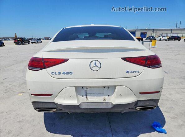 W1K2J5KB0NA106375 2022 MERCEDES-BENZ CLS-CLASS White Widok z tyłu