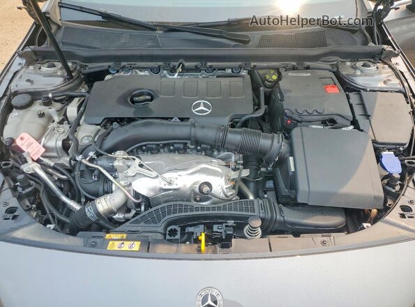 W1K3F4HB0NJ366976 2022 MERCEDES-BENZ A Gray Սալոնի հետևի տեսք
