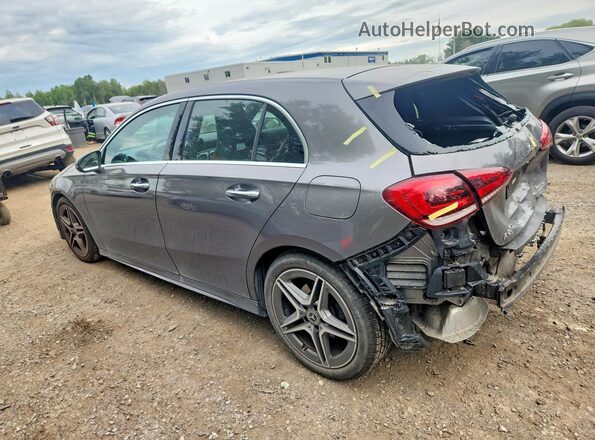 W1K3F4HB5NJ357464 2022 MERCEDES-BENZ A Gray Rear left