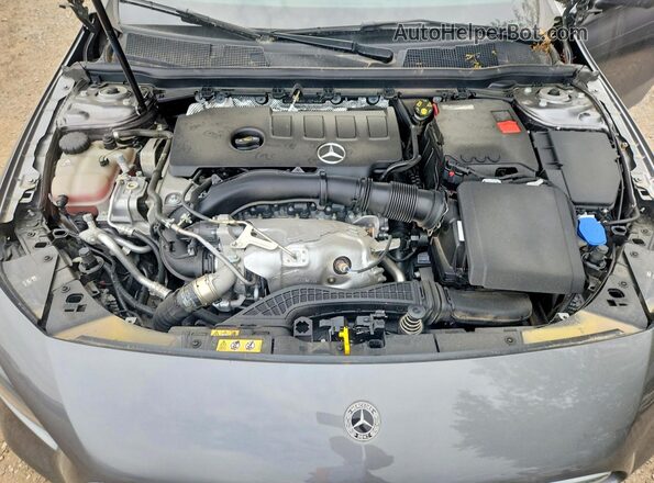 W1K3F4HB5NJ357464 2022 MERCEDES-BENZ A Gray Rear interior view