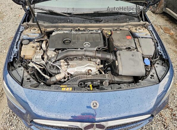 W1K3G4EB0NJ368518 2022 MERCEDES-BENZ A Синий Вид задней части салона