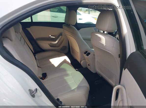 W1K3G4EB2MJ271111 2021 MERCEDES-BENZ A 220 White Vista de la etiqueta del VIN