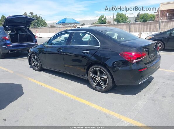 W1K3G4EB2NJ336492 2022 MERCEDES-BENZ A 220 Black Tył lewy
