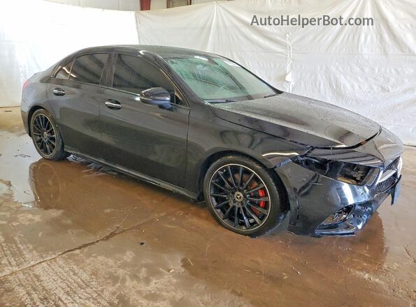 W1K3G4EB3LJ202216 2020 MERCEDES-BENZ A Black Передня права чверть