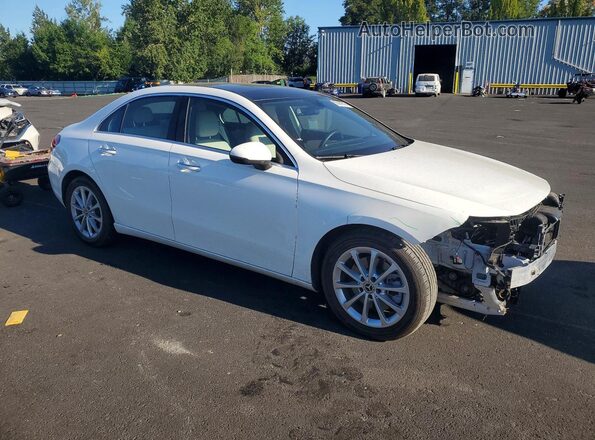 W1K3G4EB3MJ269271 2021 MERCEDES-BENZ A White Delantero derecho