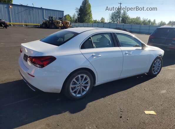 W1K3G4EB3MJ269271 2021 MERCEDES-BENZ A White Trasero derecho