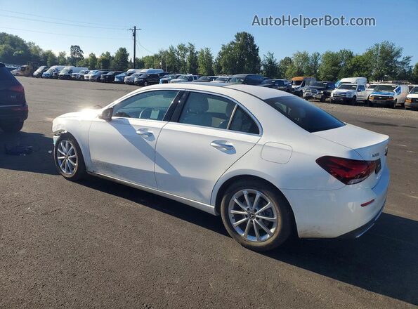 W1K3G4EB3MJ269271 2021 MERCEDES-BENZ A White Trasero izquierdo