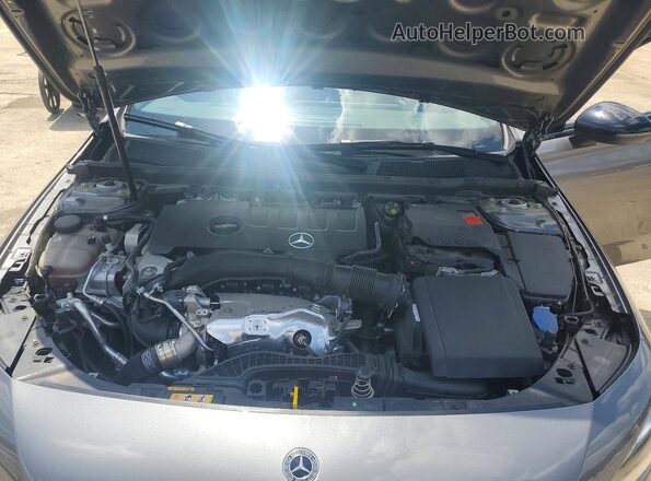 W1K3G4EB3NJ364771 2022 MERCEDES-BENZ A Угольный Вид задней части салона