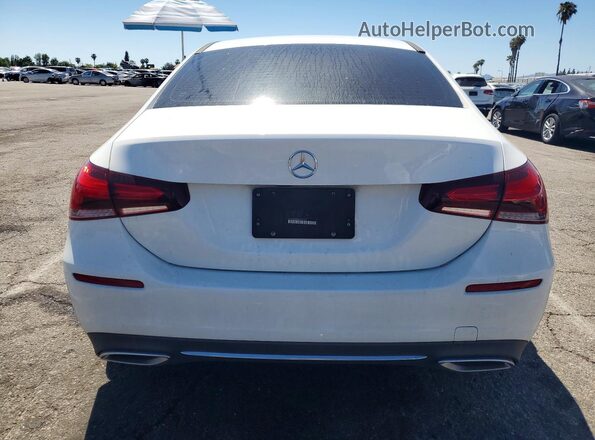 W1K3G4EB4MJ257520 2021 MERCEDES-BENZ A White Հետևի տեսք