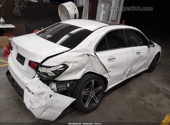 W1K3G4EB4MJ297970 2021 MERCEDES-BENZ A 220 Белый Задняя правая четверть