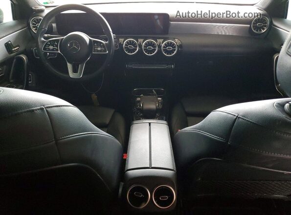 W1K3G4EB5MJ254996 2021 MERCEDES-BENZ A White Առջևի վահանակի տեսք