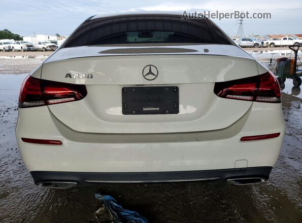 W1K3G4EB5MJ254996 2021 MERCEDES-BENZ A White Հետևի տեսք