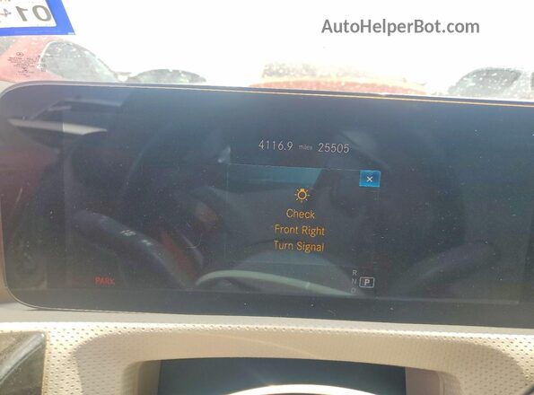 W1K3G4EB5MJ299243 2021 MERCEDES-BENZ A Maroon ხელსაწყოთა პანელის ხედი