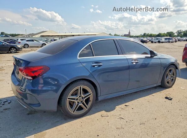 W1K3G4EB6LJ218412 2020 MERCEDES-BENZ A Blue Задня права чверть