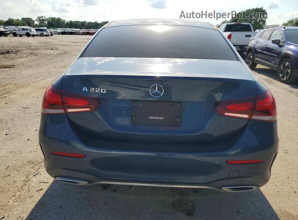 W1K3G4EB6LJ218412 2020 MERCEDES-BENZ A Blue Вид ззаду