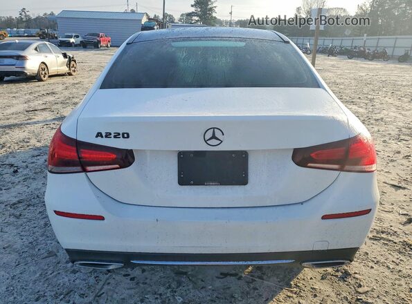 W1K3G4EB6LW045509 2020 MERCEDES-BENZ A White უკანა ხედი