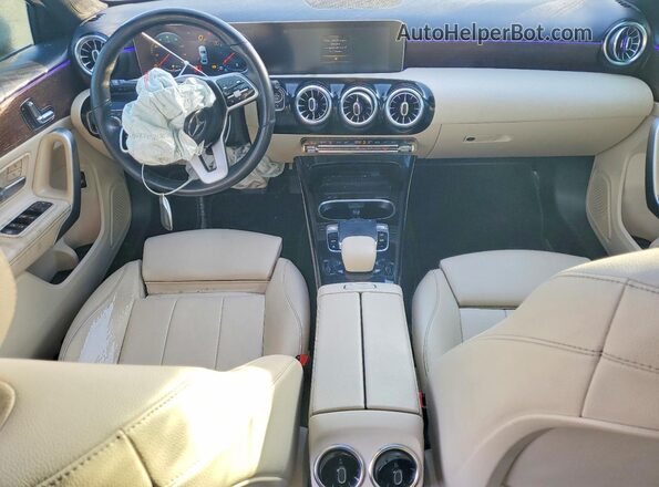 W1K3G4EB6LW045509 2020 MERCEDES-BENZ A White წინა პანელის ხედი