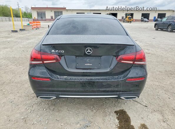W1K3G4EB7MJ299227 2021 MERCEDES-BENZ A Black Widok z tyłu