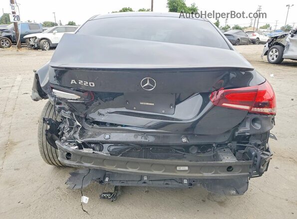 W1K3G4EB7MJ309206 2021 MERCEDES-BENZ A-CLASS Black Հետևի տեսք